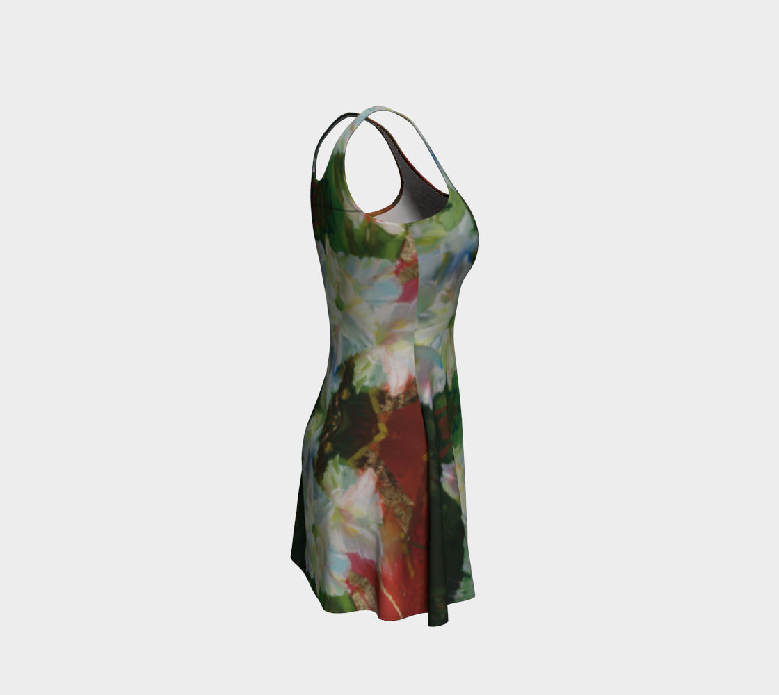 “Gladiolus” Flare Dress