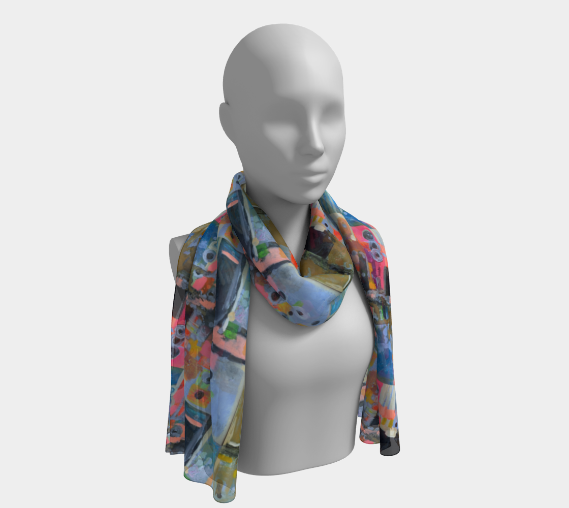 “Intuition” Long Scarf