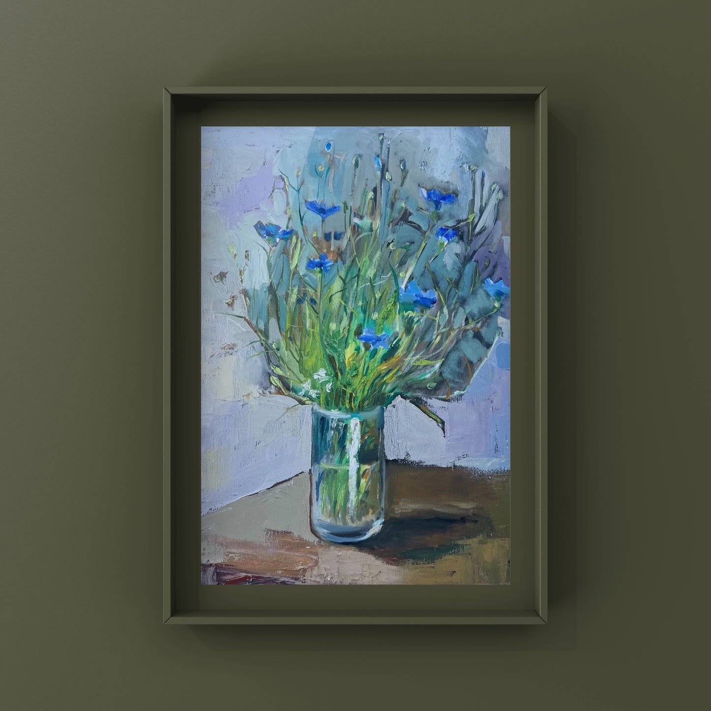 Painting "Corn Flowers"