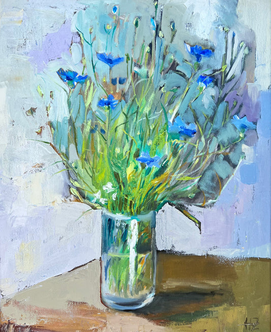 Painting "Corn Flowers"