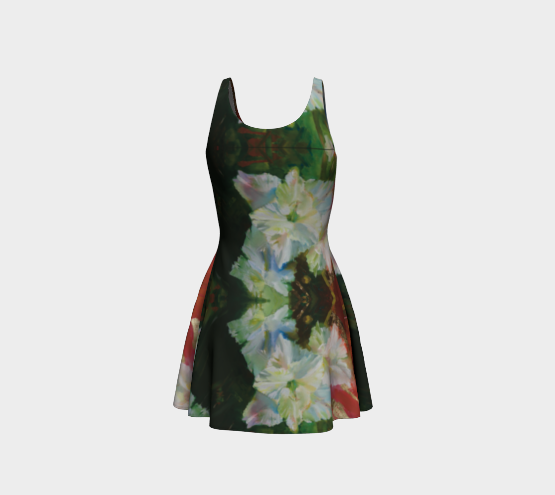 “Gladiolus” Flare Dress