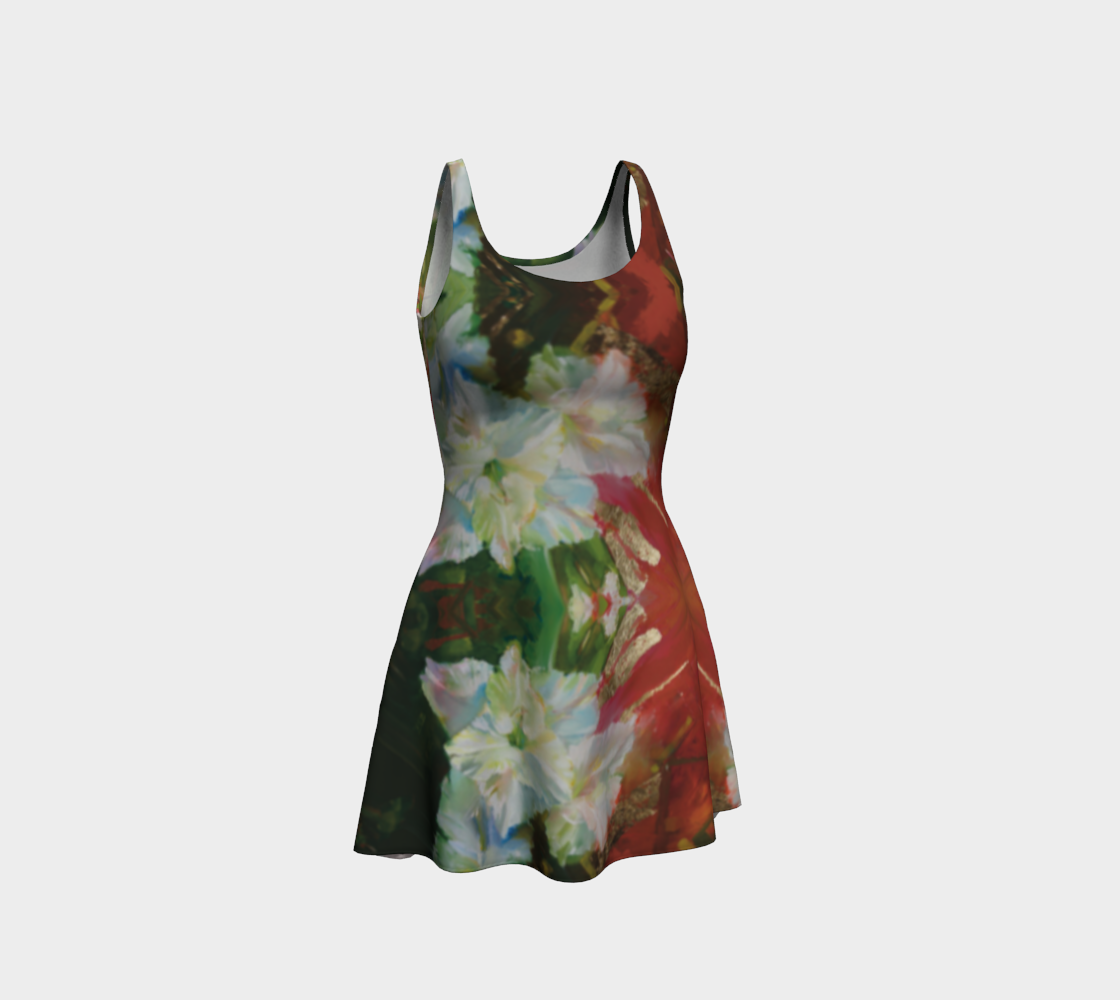 “Gladiolus” Flare Dress